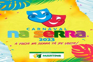 Programação do Carnaval na Serra 2023