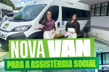 Martins é contemplado com van do MOBSUAS e reforça atendimento social no município