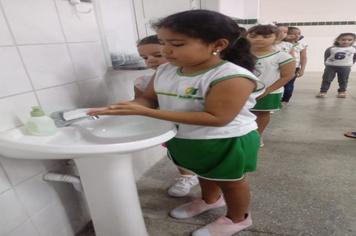 Programa de lavagem de mãos