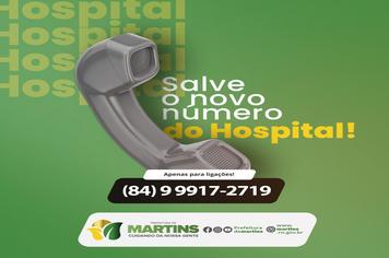 Novo contato do hospital