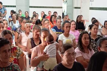 Reunião com os pais de alunos beneficiados pelo Programa Bolsa Família