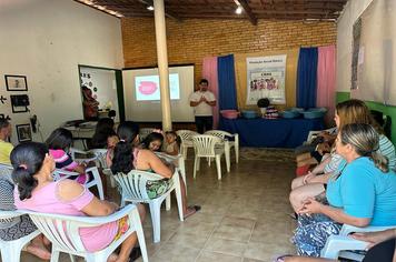 Encontro do grupo de gestantes
