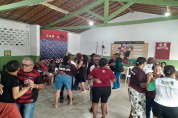 Encontro com o grupo de idosos