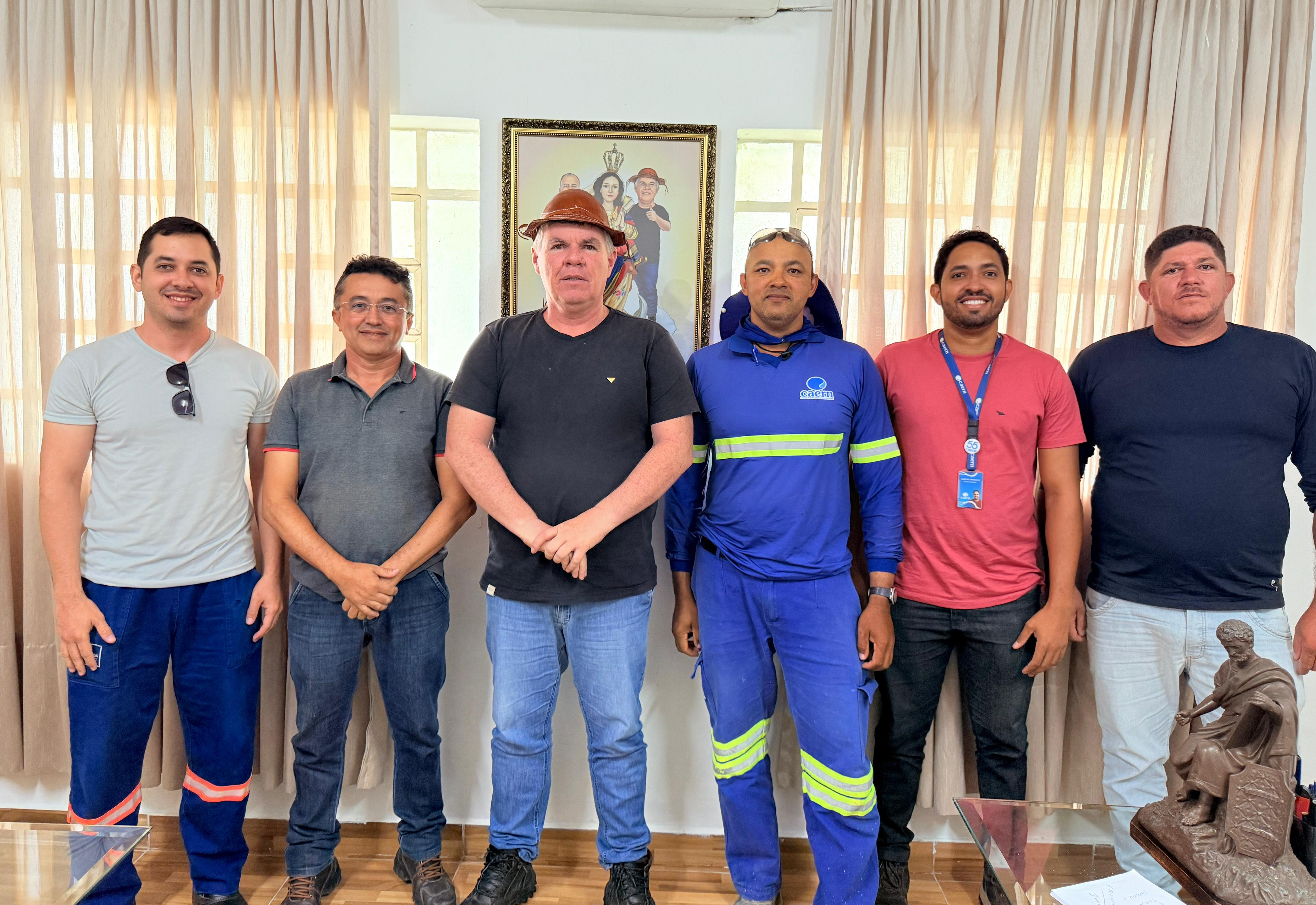 PREFEITURA DE MARTINS E CAERN UNEM FORÇAS 