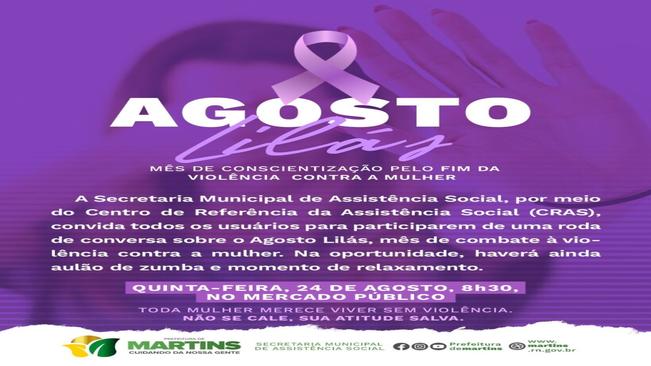Agosto Lilás