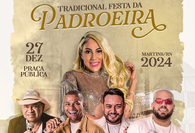 Abertura da Tradicional Festa da Padroeira de Martins!