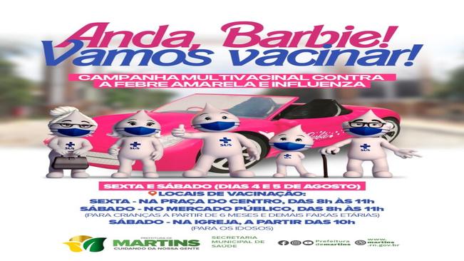 Dia D de multivacinação (influenza e febre amarela)
