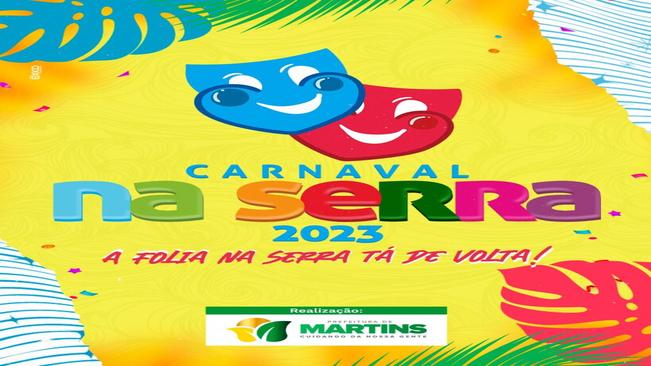 Programação do Carnaval na Serra 2023