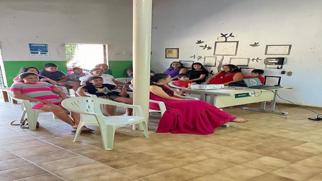 Encontro com o Grupo de Gestantes