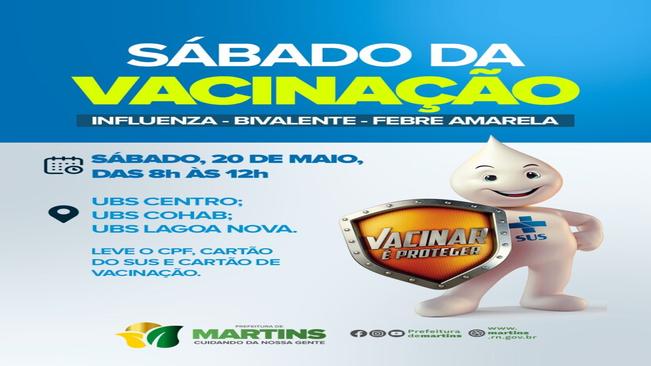 Sábado, 20/05, será o “dia D”