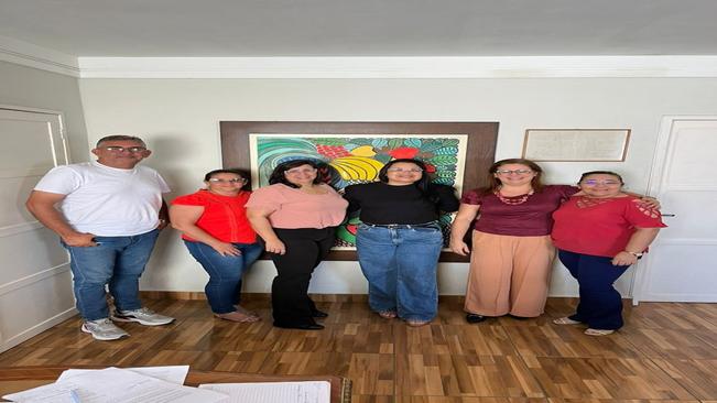 Reunião sobre a implantação da Coleta Seletiva no município de Martins