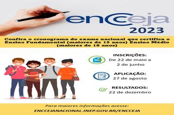 Inscrições abertas para o ENCCEJA