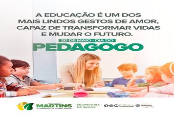 Feliz dia do Pedagogo!