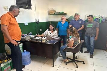 Reunião com os secretários