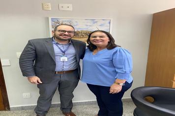 Reunião com o Diretor Administrativo e Financeiro da Assembleia Legislativa