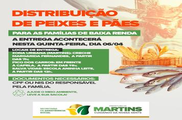 Distribuição de Pães e Peixes