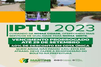 IPTU Prorrogado