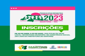 Inscrições abertas