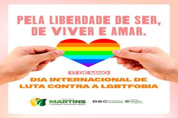 17/05 Dia Internacional de Luta Contra a LGBTfobia