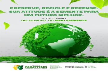 05/06 Dia mundial do Meio Ambiente.
