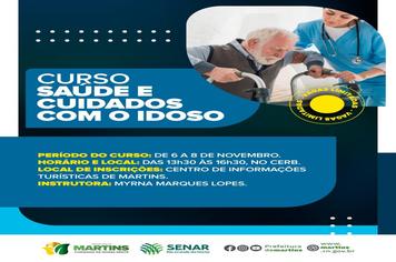 Cursos para a população martinense