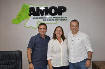 Reunião com o secretário do SEDRAF e Prefeitos do alto oeste