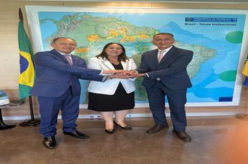 Mazé participa de audiência com o Ministro do Desenvolvimento Regional do País