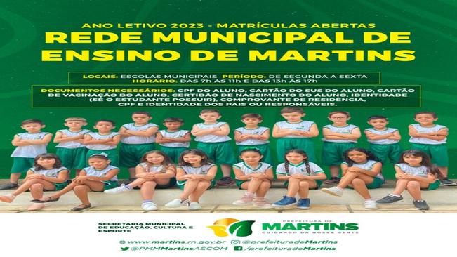 Matrículas abertas