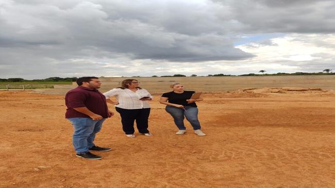 Visita as obras em andamento
