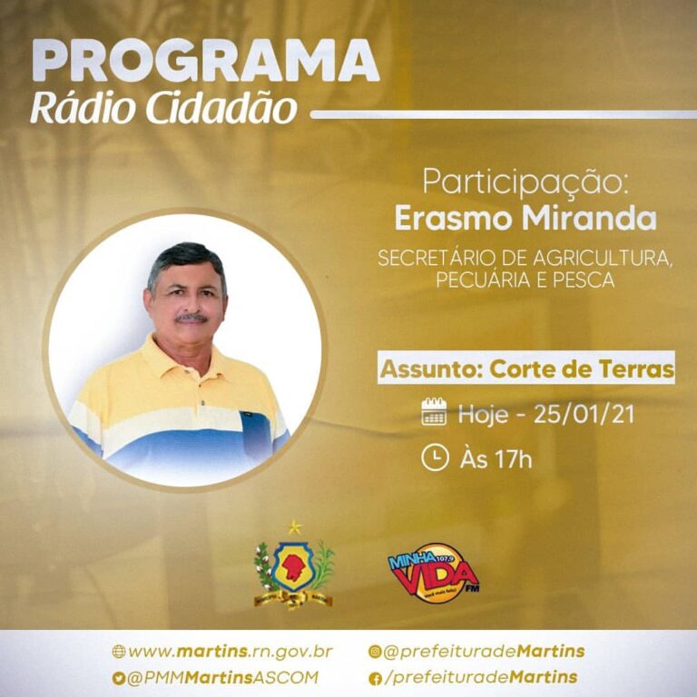 Leia mais sobre o artigo Programa Rádio Cidadão