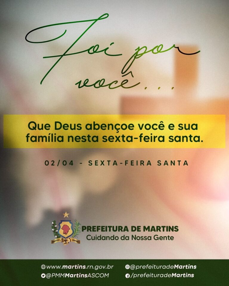 Read more about the article 02/04 – Sexta-feira Santa