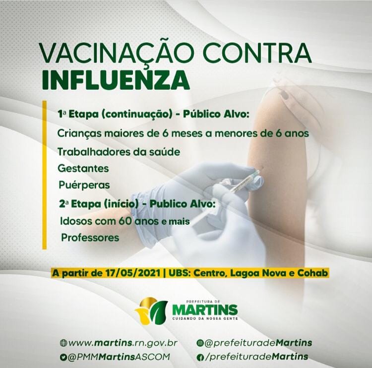 Leia mais sobre o artigo Vacinação contra influenza