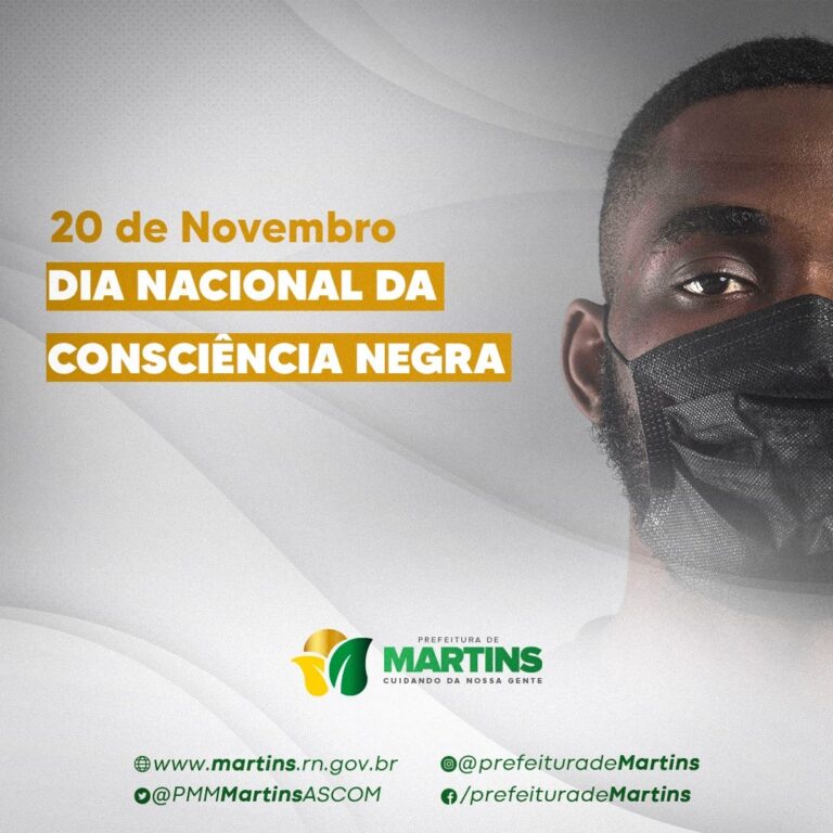 Read more about the article 20 de Novembro – Dia nacional da Consciência Negra