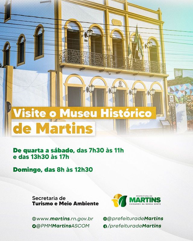 Leia mais sobre o artigo Visite o Museu Histórico de Martins