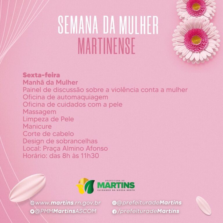 Read more about the article Programação Semana da Mulher – Sexta-feira