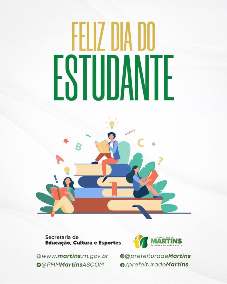 Read more about the article Feliz dia do Estudante!