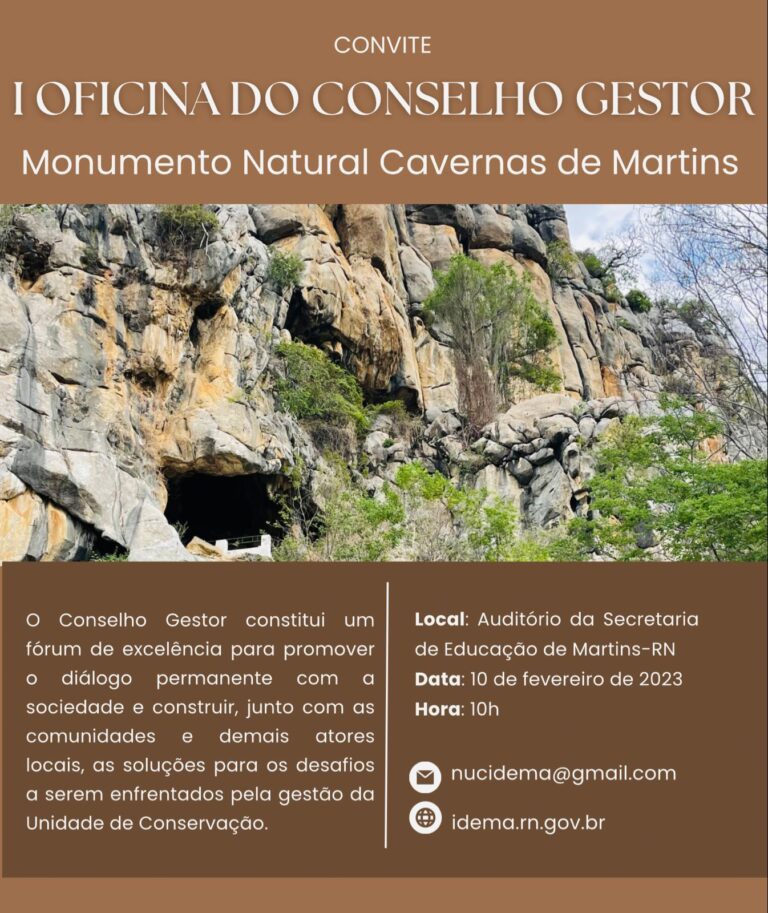 Leia mais sobre o artigo Formação do Conselho Gestor do Monumento Natural Cavernas de Martins